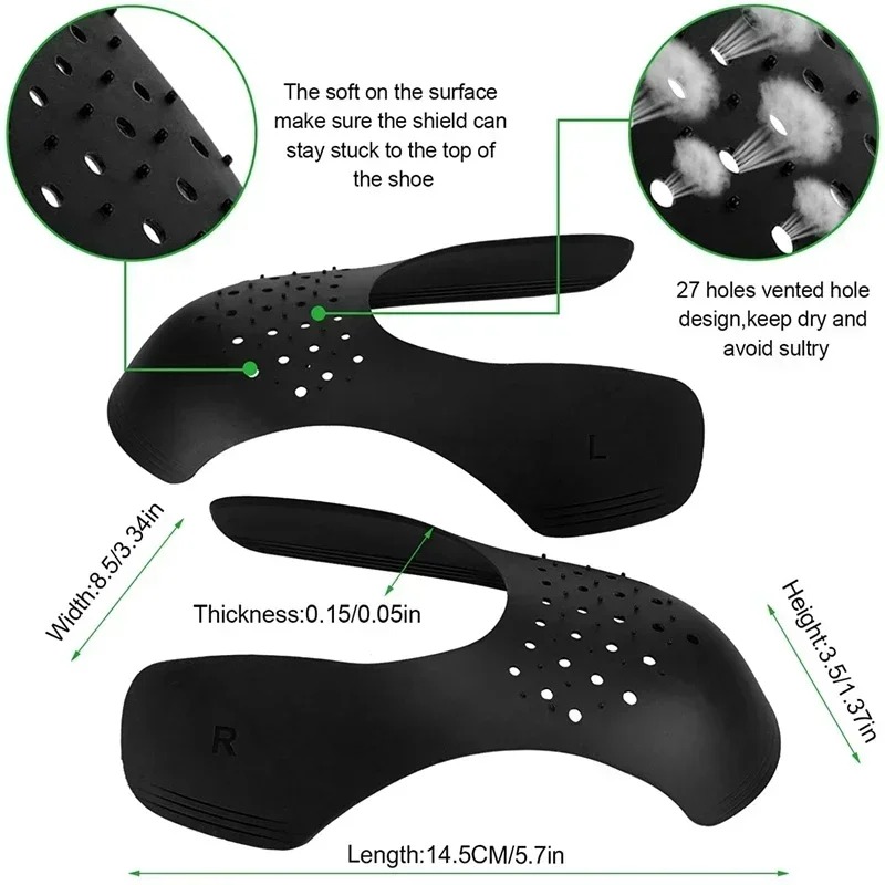 4Pcs Anti Crease Shoe Protecto - đánh giá và giá Sneaker Care Crease Protector