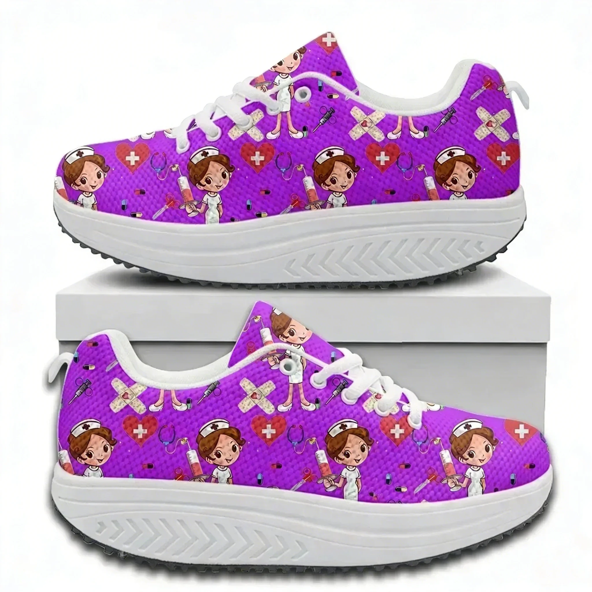 Comfort Lace-up Platform Sneak - đánh giá và giá The Sneaker Care