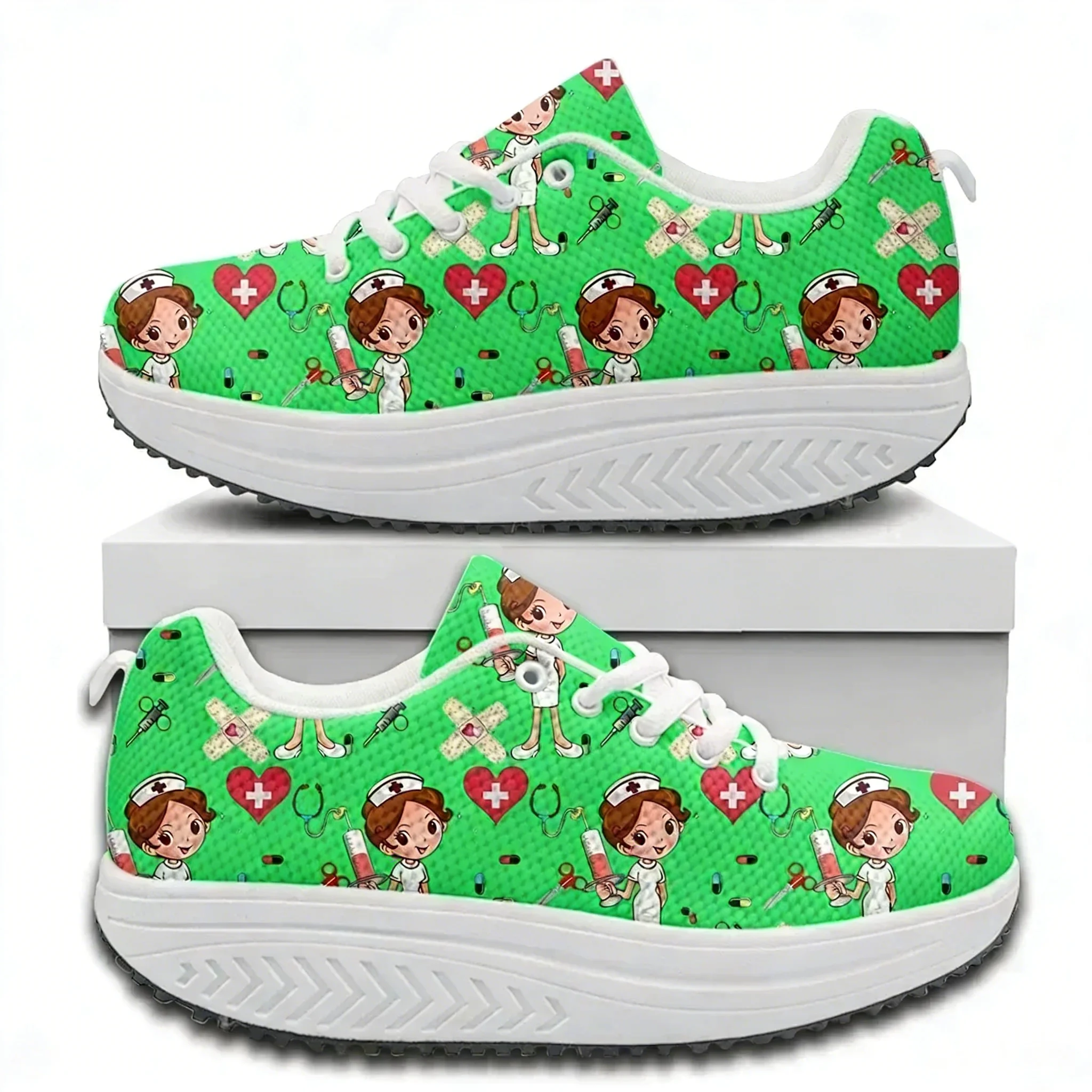 Comfort Lace-up Platform Sneak - đánh giá và giá The Sneaker Care