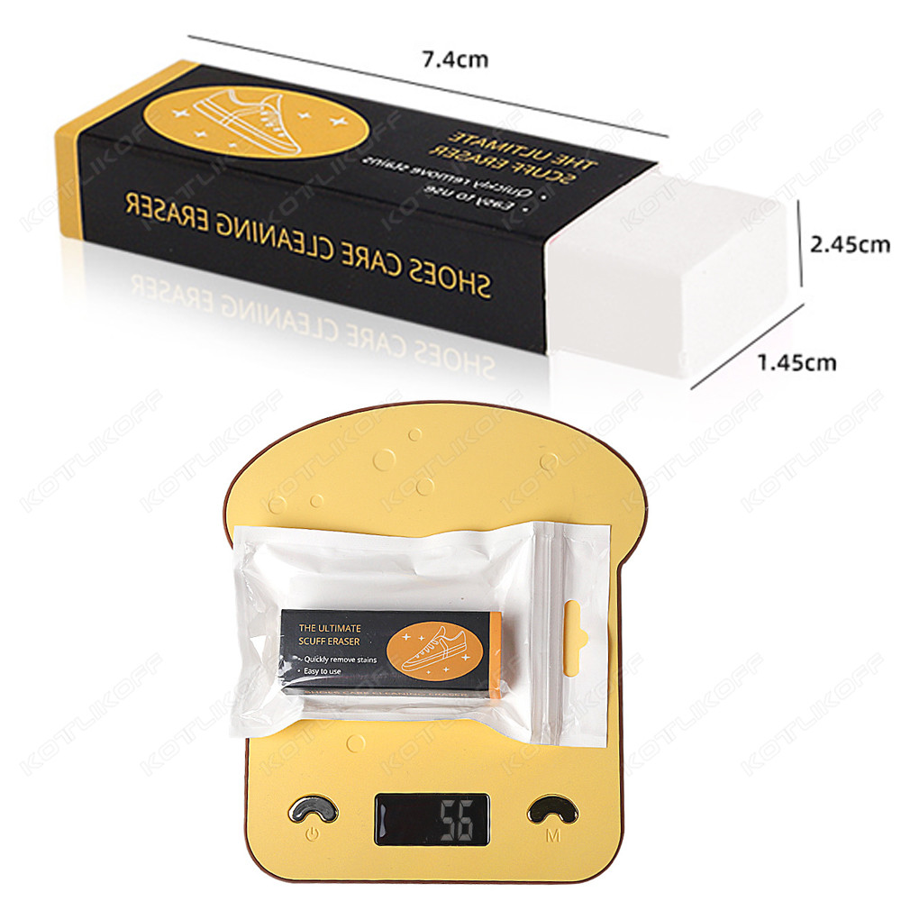 Eraser Shoe Brush Rubber Block - đánh giá và giá Sneaker Care For Suede