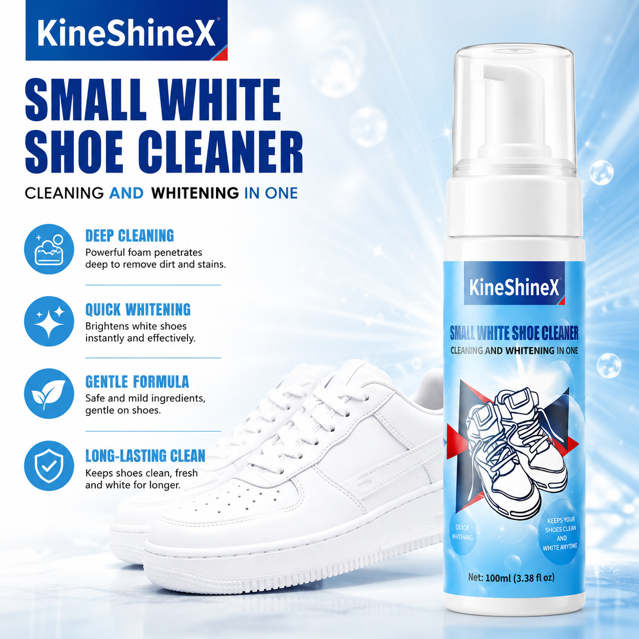 Gihen Shoe Cleaner Kits Water- - đánh giá và giá The Sneaker Care